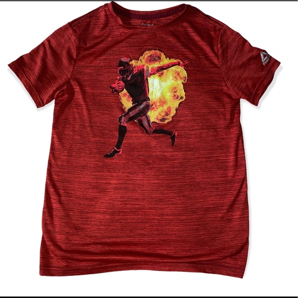 Reebok Other - REEBOK Boys Graphic Football T-shirt. Size L (14-16)
